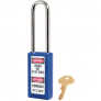 MASTER LOCK 411KAMKLTW417BLU ZENEX SAFETY PADLOCKS