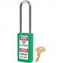 MASTER LOCK 411KAMKLTW417GRN ZENEX SAFETY PADLOCKS