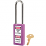 MASTER LOCK 411KAMKLTW417PRP ZENEX SAFETY PADLOCKS