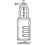 MASTER LOCK 646D COMBINATION PADLOCK