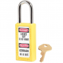 MASTER LOCK 411KAMKW417YLW ZENEX SAFETY PADLOCKS