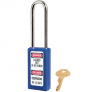 MASTER LOCK 411MKLTW417BLU ZENEX SAFETY PADLOCKS
