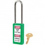 MASTER LOCK 411MKLTW417GRN ZENEX SAFETY PADLOCKS