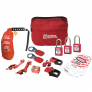 MASTER LOCK S1010E410KAPRE PREMIER ELECTRICAL LOCKOUT KIT WITH PLASTIC LOCKS – COMPACT POUCH