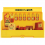 MASTER LOCK S1850E410 STANDARD ELECTRICAL LOCKOUT STATION WITH PLASTIC LOCKS