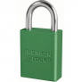 AMERICAN LOCK A3105GRN SOLID BODY PADLOCK