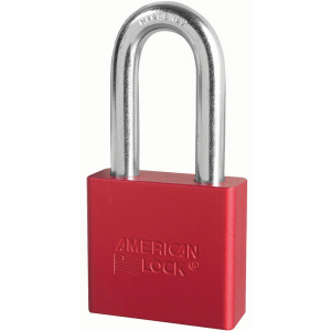 AMERICAN LOCK A1306NRED SOLID BODY PADLOCK