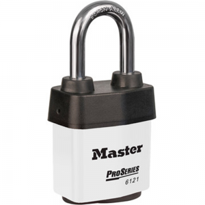 MASTER LOCK 6121KALFWHT PROSERIES WEATHER TOUGH LAMINATED LOCK