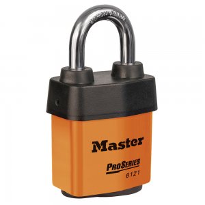 MASTER LOCK 6121KAORJ PROSERIES WEATHER TOUGH LAMINATED LOCK