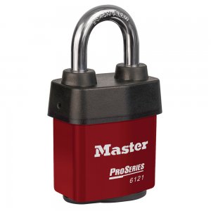 MASTER LOCK 6121KARED PROSERIES WEATHER TOUGH LAMINATED LOCK