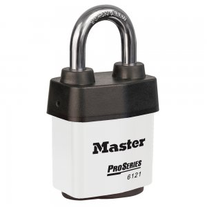 MASTER LOCK 6121KAWHT PROSERIES WEATHER TOUGH LAMINATED LOCK