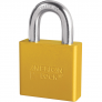 AMERICAN LOCK A1365YLW SOLID BODY PADLOCK