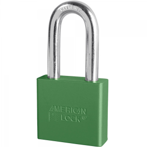 AMERICAN LOCK A1366GRN SOLID BODY PADLOCK