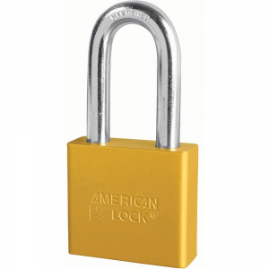 AMERICAN LOCK A1366YLW SOLID BODY PADLOCK
